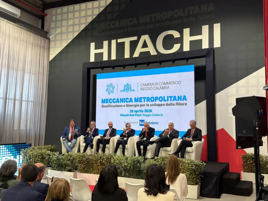 Reggio Calabria, accordo di filiera per meccanica e Hitachi Rail