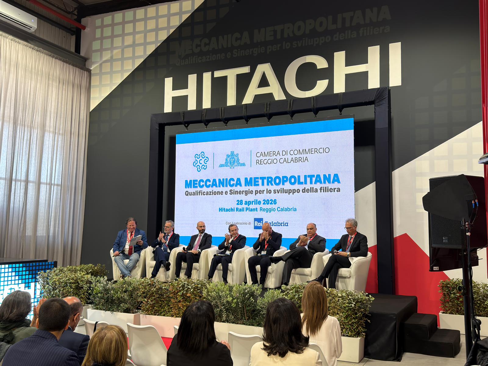 Reggio Calabria, accordo di filiera per meccanica e Hitachi Rail